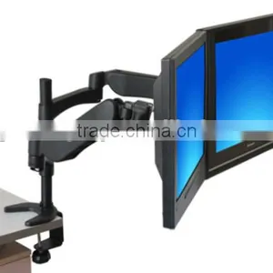 Double Arm LCD Moniter Desk Mount thumbnail-1