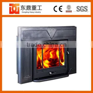 Multi Fuel Cast Iron Inset Type Wood Burning Fireplace With Good Appearance thumbnail-6
