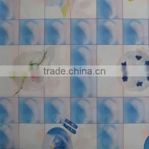 Blue and White Together Design Pattern EVA Coated Table Cloth thumbnail-1