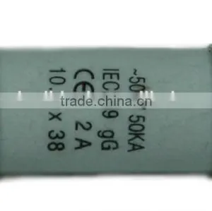 F-1038C-06 China 6A Type 10x38 Porcelain RT18 Ceramic Fuse thumbnail-2