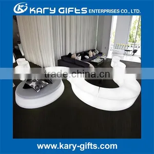 Led Bar Funiture Led Glowing Plastic Stool Led Bar Stool thumbnail-3