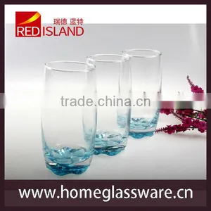 Wholesale 370ml Coloured Drinking Glass Cup / Tumbler Glass thumbnail-1