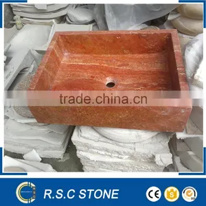Rectangular Drop Bathroom Sink;marble Sink;fancy Bathroom Sinks thumbnail-1