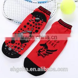 Kids Fashion Anti Slip Trampoline Socks/non Skid Slipper Socks for Kids thumbnail-2