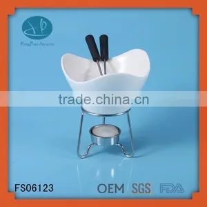 Factory Direct Sale Cheese Fondue Cup,mini Cheese Fondue Set,fondue Pot thumbnail-1