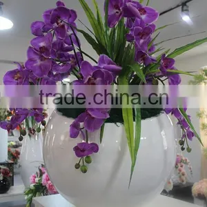 Artifical Silk Flowers Flower Arrangement for Wedding Table Centerpieces thumbnail-3