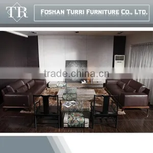Traditional England Style Chesterfield Leather Sofa for Living Room thumbnail-5