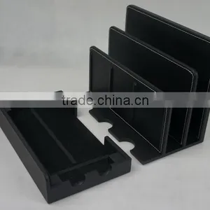 Cell Phone PVC Black Charging Organizer For Home/Ooffice/Hotel thumbnail-1