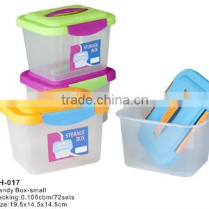 19.5cmx15cmx12.8cm Plastic Rectangular Storage Tool Box Set thumbnail-1
