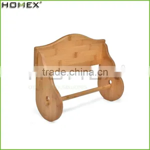 Natural Bamboo Handmade Napkin Holders Paper Brochure Holder /Homex_BSCI thumbnail-2