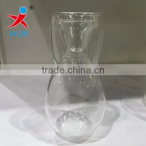 New Glasswares Hand Made Special Glass Wine Warmer for Sale thumbnail-1