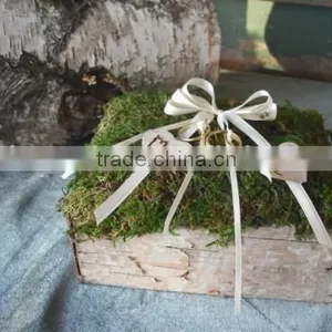 Table Square Birch Basket for Wedding Decor thumbnail-1