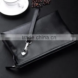 Fashion Black Travel Hand Bags Wholesale Popular Genuine Leather Handbags thumbnail-6