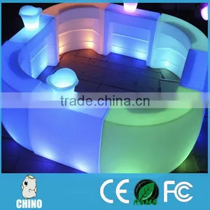 Nightclub Furniture Use Illuminated Led Bar Counter Wi-Fi Bar Counter thumbnail-4