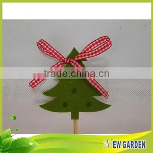 Garden Decoration Plastic and Bamboo Round Decorative Floral Sticks thumbnail-5