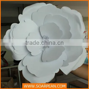 Window Display Customized White PVC Flowers thumbnail-1