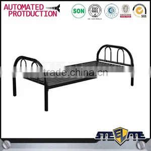 Adults Luoyang Knock Down Metal Steel Single Beds thumbnail-1