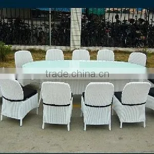 12 Seaters Rattan Dining Set/Hotel Furniture/Outdoor/ Rattan/Wicker Furniture/Wicker Patio Set (BF10-R115) thumbnail-1