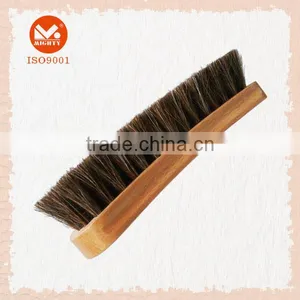 Good Quality Horse Hair Shoe Polish Brush With Beech Wood Block thumbnail-1
