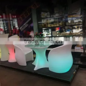 Interior Decorator Flower Lounge Chair With Led Light and IR Remote Control thumbnail-1