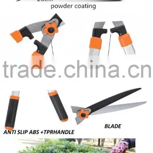 BD-HS024B 2016 New Aluminum Handle Teflon Blade Garden Pruning Hedge Shear thumbnail-4