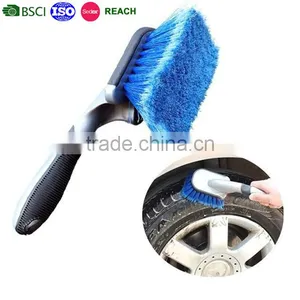 BSCI Soft Car Wheel Brush, Hot Selling Plastic Car Cleaning Brush thumbnail-1