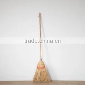 Wood Handle Millet CORN BROOM thumbnail-2