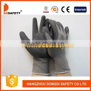 DDSAFETY 2017 Hot Sales Safety Gloves Nitrile Gloves Coated Nylon thumbnail-1