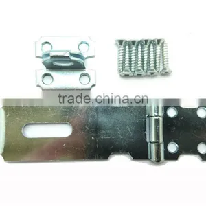 Garage Door Steel Padlock Clasp Hasp and Staple 3-1/2", Regular Hasps and Staple thumbnail-1