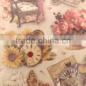Scrapbook 3D Sticker, Hot Sale 3D Decoupage Stickers, Craft Gift Sticker for Decoration thumbnail-3