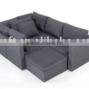 Aluminum Outdoor Rattan Furniture Set thumbnail-1