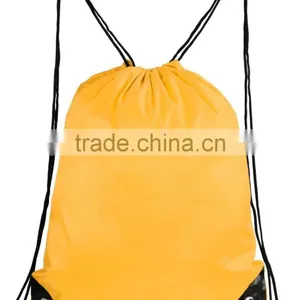 Basic Cinch Sack Drawstring Pack Tote Promotion Back Pack Party Bag thumbnail-5
