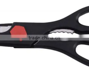 Factory Promotional Plastic Handle Kitchen Scissors thumbnail-1