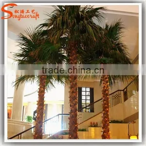 Hot Sale High-quality Decorative Palm Trees Cheap Artificial Palm Trees Landscaping Plastic Plam Trees and Plants thumbnail-3