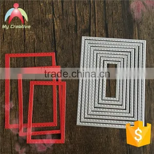 China Scrapbooking Supplies Etching Metal Stencil Cutting thumbnail-1