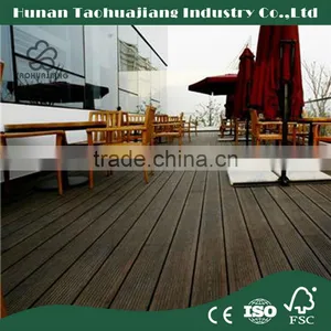 Outdoor Strand Woven Bamboo Decking in Spain thumbnail-1