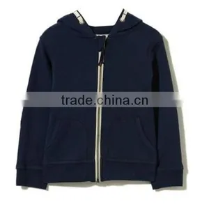 Childrens Clothes Boys Loose Fit Zip Thru Hoodie / Boys Fleece Hoody / Boys Zip up Hoodie With Kangaroo Pocket thumbnail-2