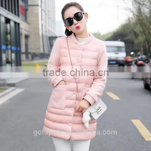 Top Quality 2016 Ultralight Casual Long Duck Down Winter Jacket Women thumbnail-1