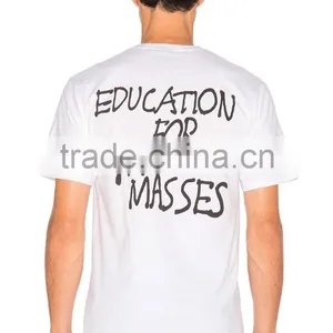 Fashionable Round O Neck T-Shirt /Custom Logo Design Printing Mens Cotton T-Shirt thumbnail-2