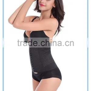 2016 Top Seller Factory Breathe Cheap Waist Trainning Slimming Corset Waist Trainers thumbnail-4