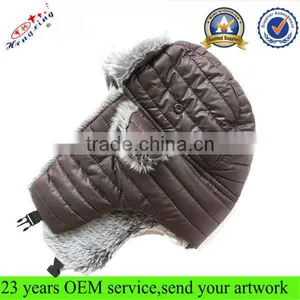 Waterproof Cheap Trapper Hat Winter Waterproof Faux Fur Trapper Hat thumbnail-1