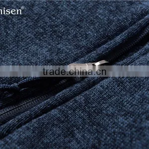 Wholesale 100 Polyester Sweaterfleece Men Custom Jacket thumbnail-4