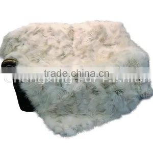 CX-D-122 Living Room Rug , Customized Living Room Fox Fur Rug Shaggy Carpet Rugs thumbnail-4