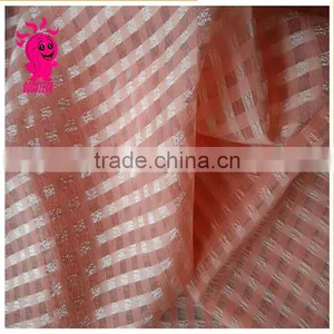 Fine Plaid Transparent Chiffon Yarn Diy Handmade Organza Puff Skirt Hair Accessory Fashion Embroidery Fabric thumbnail-5