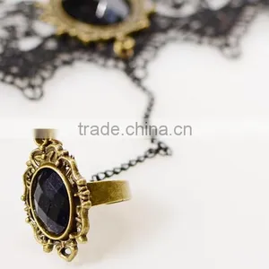 European Antique Palace Lace Bracelets New Fashion Girls Ring Bracelets Sets thumbnail-3