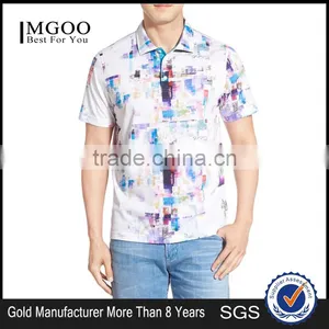 Custom Made Men Polo Shirt With Multi-color Print Promotional T Shirts With Rib Collars Logo Brand Embroidery Design thumbnail-1