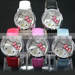 Cute Hello Kitty Watch Girls Wristwatches Factory Price Huge Stock thumbnail-1