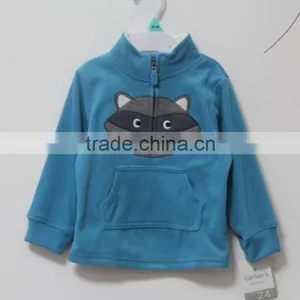 Winter Fashion Jacket Own Factory Cheap Wholesale Polar Fleece Jacket for Kids thumbnail-1