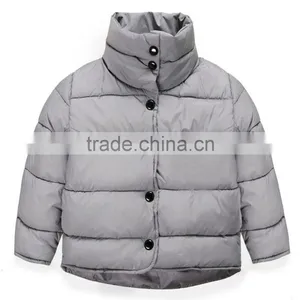 100% Polyester, Taffeta, Down Touch Padding Unisex Promotional Hot Selling Baby High Neck Jacket thumbnail-1