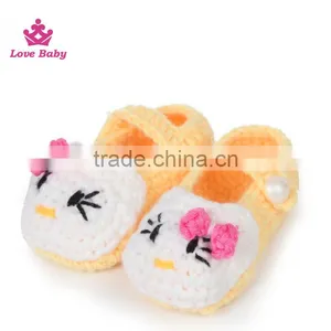 Latest Desigh Cute Baby Adult Hand Crochet Wool Shoes LBS20151223-20 thumbnail-6